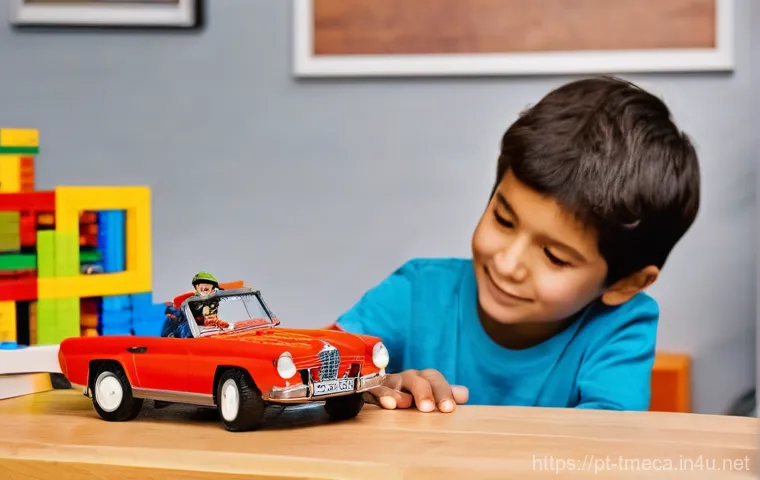 터닝메카드 상반기 판매량 분석 - **Prompt 1: "The Joy of Construction and Collecting Across Generations"**
A vibrant, brightly li...