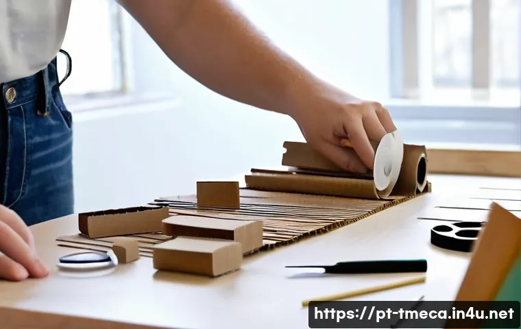 터닝메카드 DIY 메카니멀 제작법 - A detailed photo of a person's hands (can be an adult or a child supervised by an adult, both fully ...